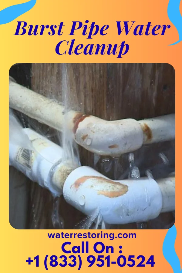 Burst Pipe Water Cleanup in Maramec, OK